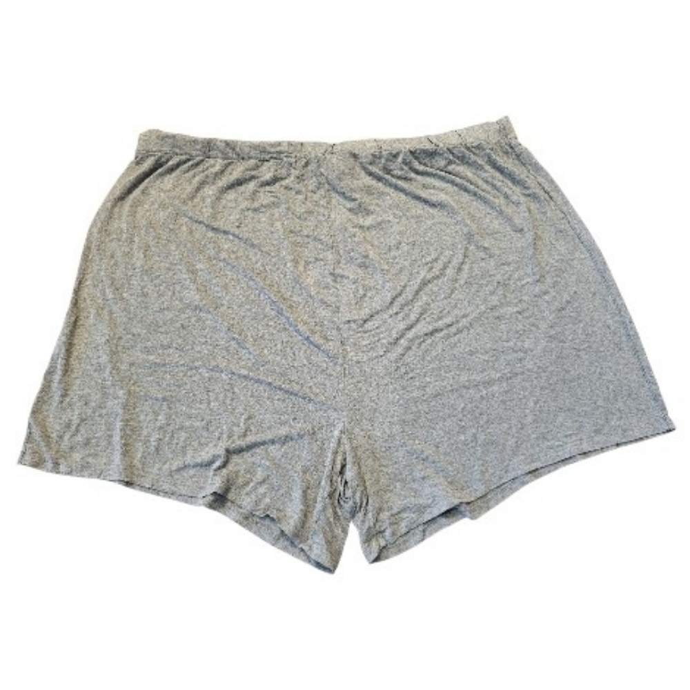 SKIMS Heathered Gray Women's Pull-on Sleep Shorts  - Size 4XL - Picture 3 of 7